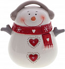 Конфетница «Снеговик меломан»