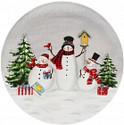 Блюдо «Лесные снеговики»