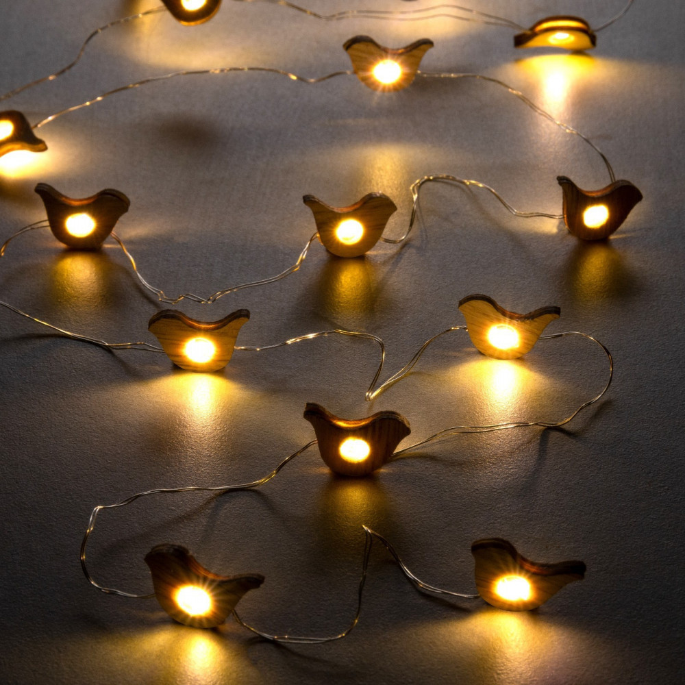 Гирлянда-нить с насадками «Птичка» | Decor | Luazon Lighting