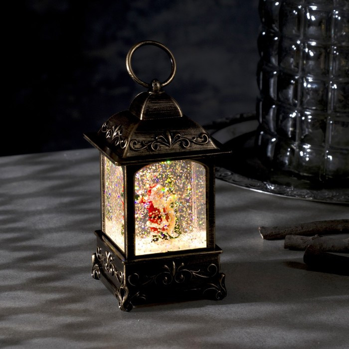 Фигура светодиодная «Фонарь с Дедом Морозом» | Luazon Lighting
