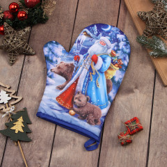 Варежка-прихватка «Новогоднее настроение»