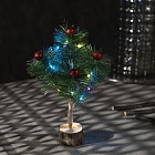 Фигура светодиодная «Ель с гирляндой»