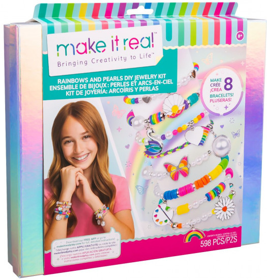 Набор для изготовления украшений «Rainbows and Pearls DIY Jewelry Kit»