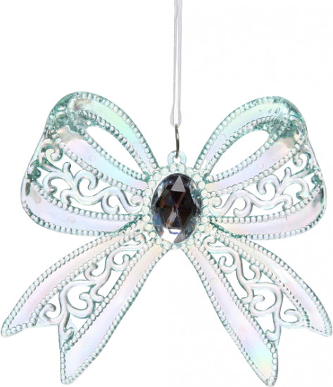Подвеска на ёлку «Изящный бант»