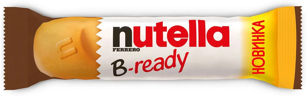 Батончик вафельный «B-ready» | Nutella