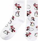 Носки женские «Снеговики»