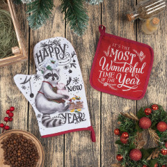 Набор прихваток «Happy new year»