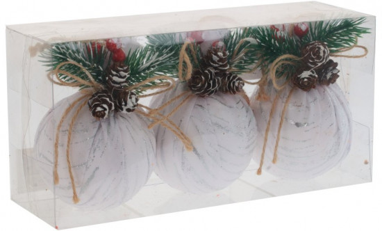 Набор игрушек ёлочных «Шар»