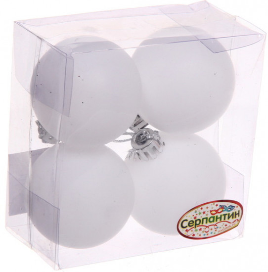 Набор шаров ёлочных «Матовый»