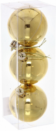 Набор шаров ёлочных «Глянец»