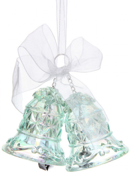 Подвеска на ёлку «Хрустальные колокольчики»