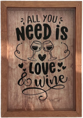 Копилка для пробок «All you need is»