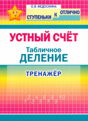 Устный счёт. Табличное деление