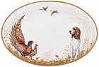 Блюдо овальное «Охота»