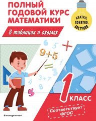 Полный годовой курс математики. 1 класс