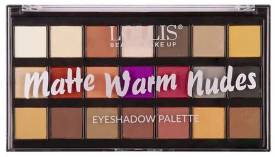 Палетка теней для век «Matte Warm Nudes Eyeshadow Palette»