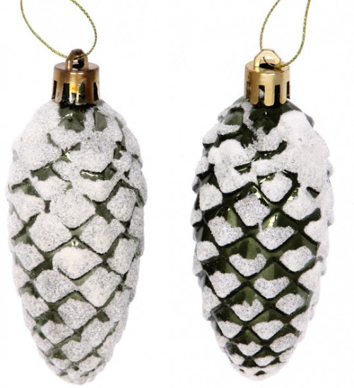 Набор игрушек ёлочных «Шишки»