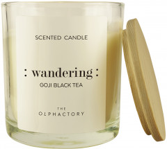 Свеча ароматическая «Wandering, goji black tea»
