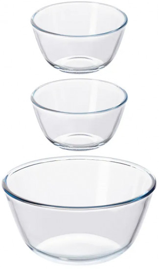 Набор салатников «Crystal glass»