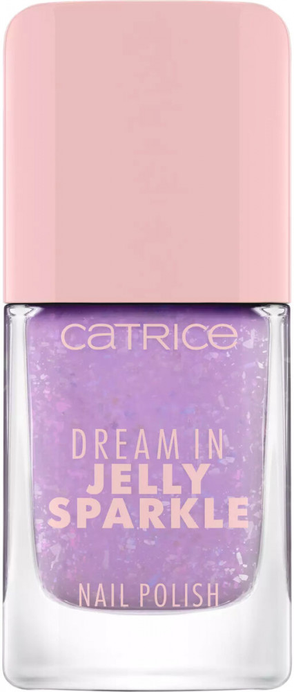 Лак для ногтей «Dream In Jelly Sparkle Nail Polish», оттенок 040 Jelly Crush | Catrice