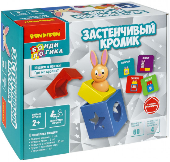 Игра логическая «Застенчивый кролик»