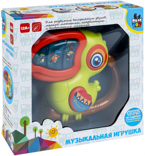 Игрушка развивающая «Тукан»