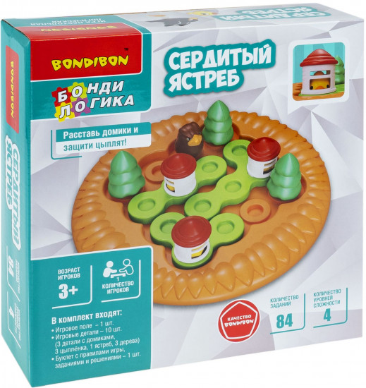 Игра логическая «Сердитый ястреб»