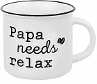 Кружка «Papa needs relax»