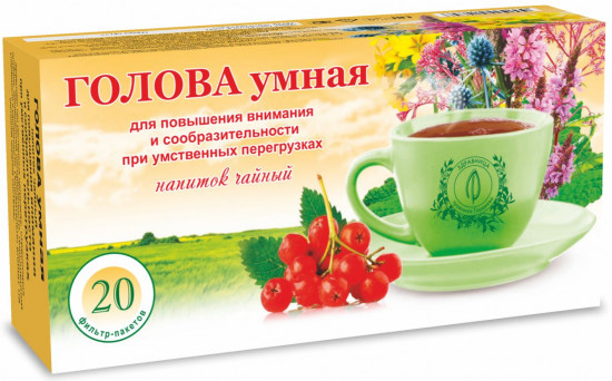 Напиток чайный «Голова умная»