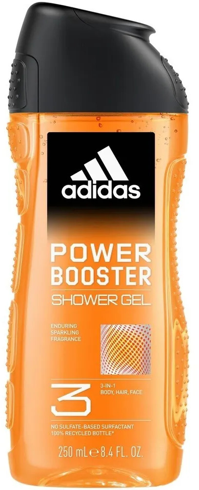 Гель для душа мужской «Power Booster» | Adidas