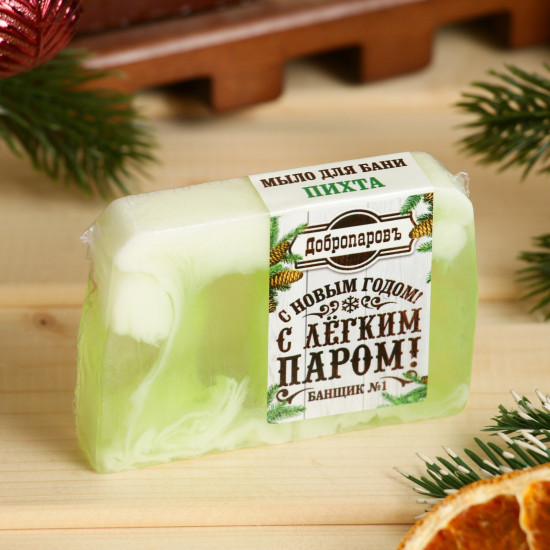 Мыло-спа для бани и сауны «С легким паром»