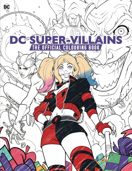 DC: Super-villains: the Official Colouring Book