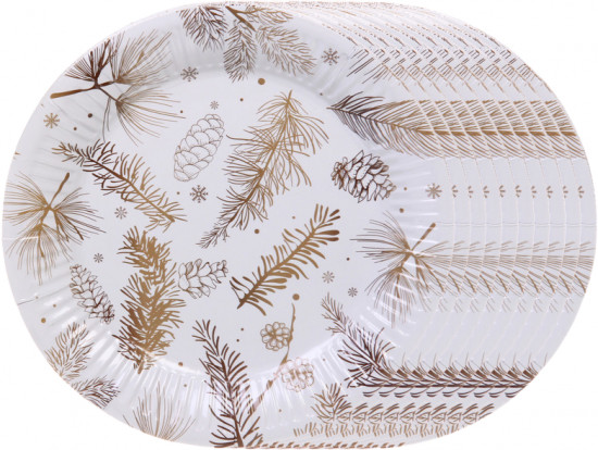 Набор тарелок «Хвойная веточка»