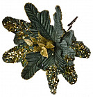 Новогоднее украшение «Цветок эффектный»