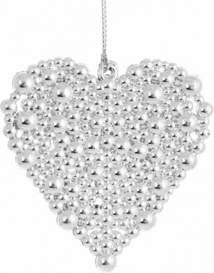 Украшение новогоднее подвесное «Сердечко»