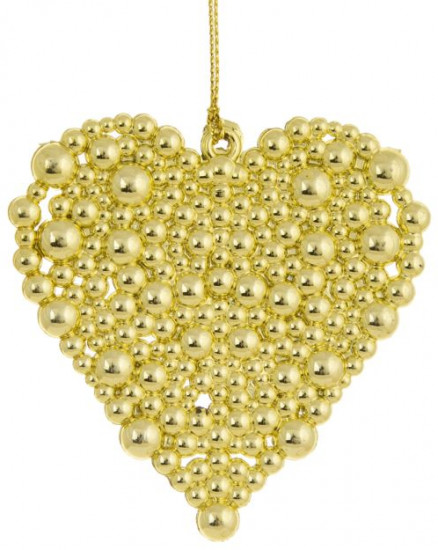 Украшение новогоднее подвесное «Сердечко»