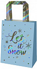 Пакет подарочный «Let it snow»
