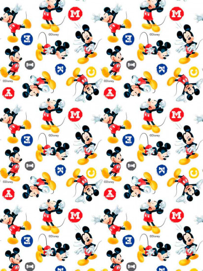Бумага упаковочная «Микки Маус»