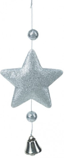 Украшение новогоднее «Звезда с подвесом»