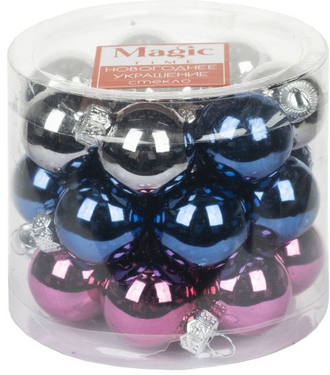 Набор шаров ёлочных «Стильные цвета»