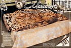 Стеганое покрывало из искусственного шелка "Взгляд" 3D (размер 230х250)