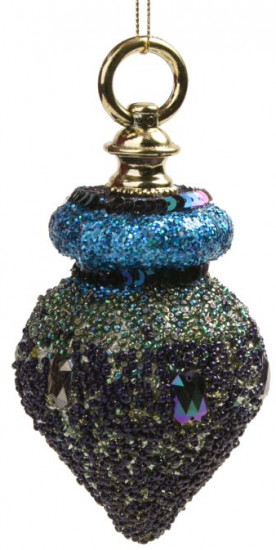Украшение новогоднее «Подвес со стразами»