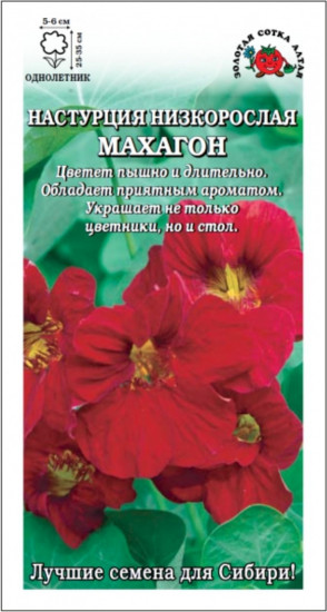 Семена Настурция «Махагон»