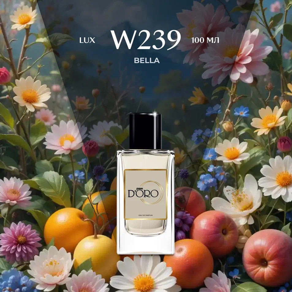 Парфюмированная вода по мотивам «Nina Ricci Bella» | Gamma D’oro