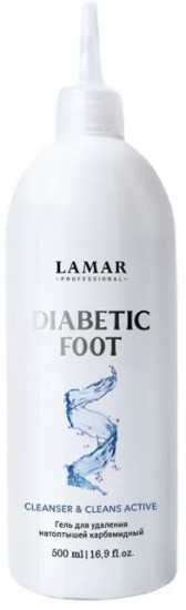 Гель для удаления натоптышей карбамидный «Diabetic foot»