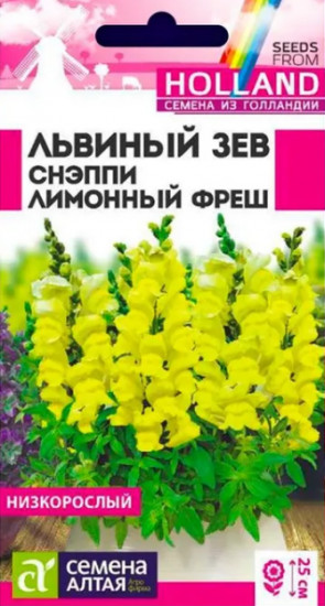 Семена «Львиный зев Снэппи Лимонный фреш»