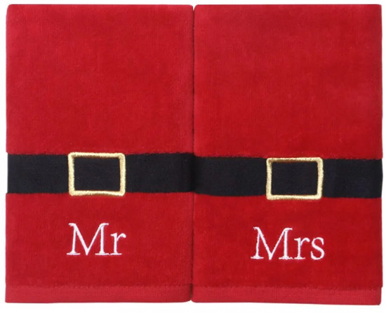 Набор полотенец «Mr. and Mrs. Claus»