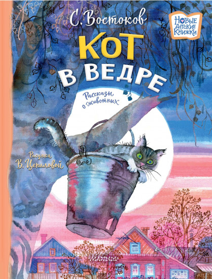 Кот в ведре