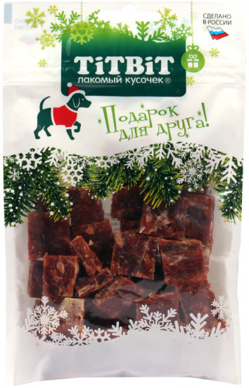 Лакомство для собак «Мраморные кубики из говядины»