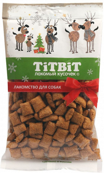 Лакомство для собак «Подушечки из индейки и шпината»